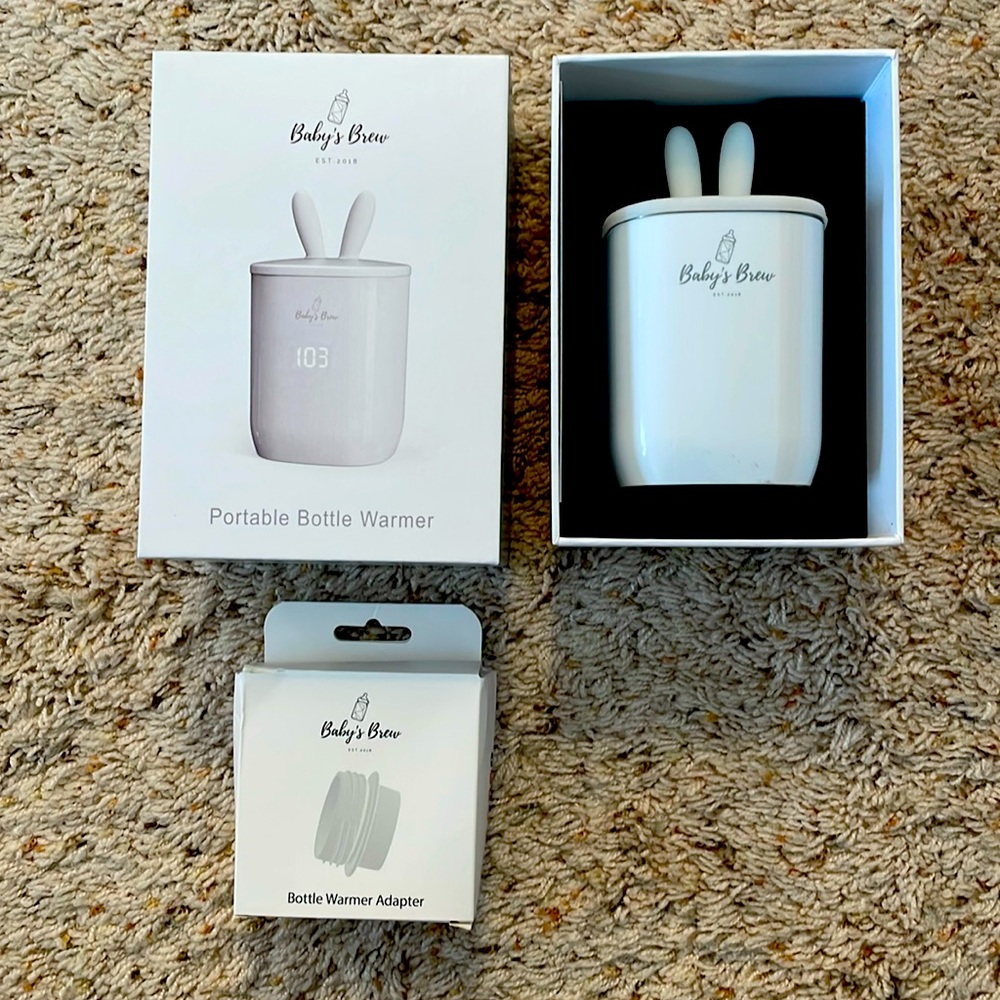 Baby’s brew portable bottle warmer